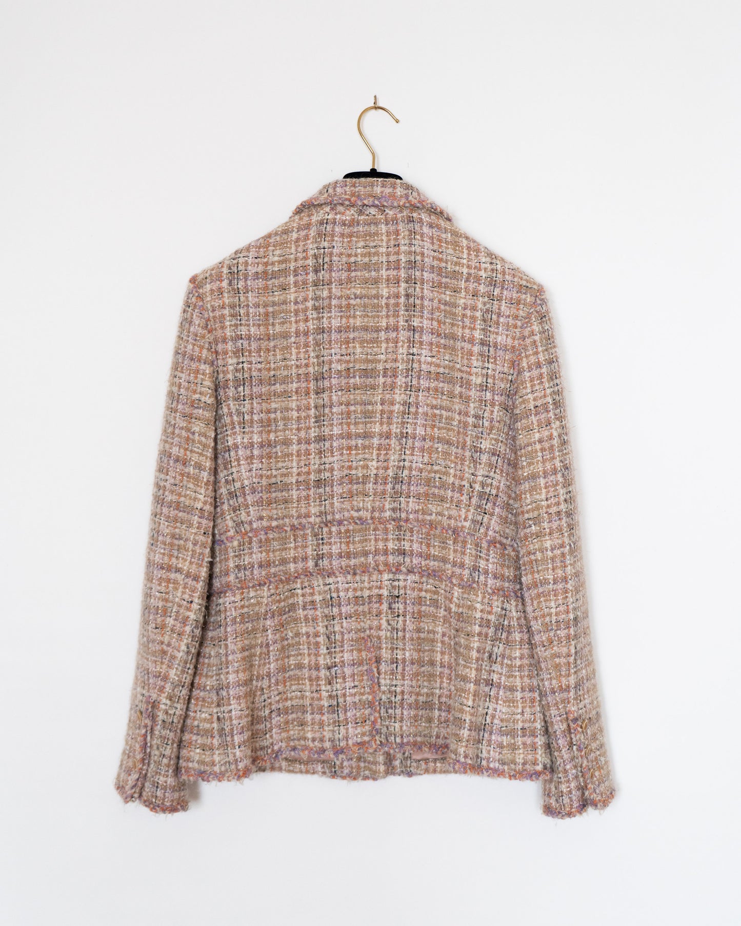 FR40-42 Chanel Cruise 2007 Four Pocket Fantasy Tweed Jacket - Vintage Chanel Jacket - - Rarchive.