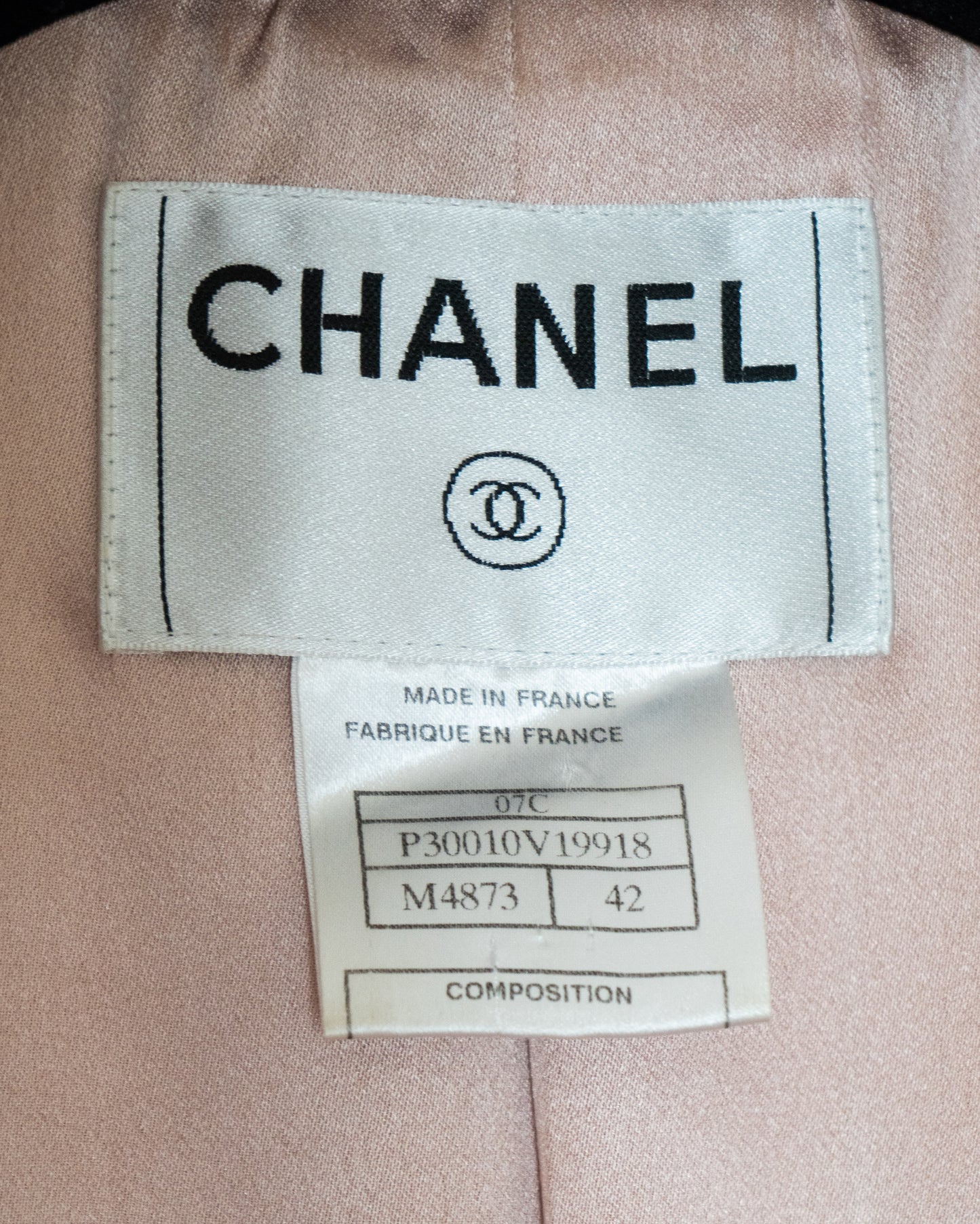 FR40-42 Chanel Cruise 2007 Four Pocket Fantasy Tweed Jacket - Vintage Chanel Jacket - - Rarchive.