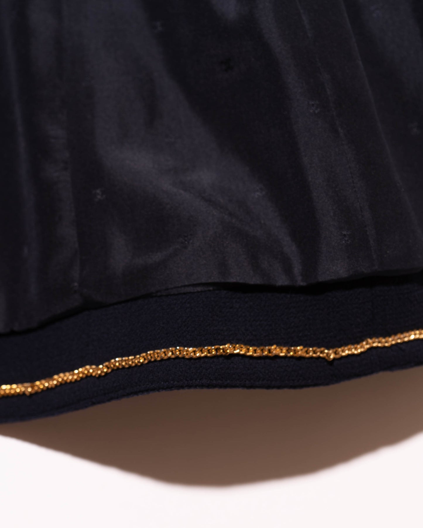 FR34-36 Chanel Fall 1995 Classic Four Pocket Fitted Cut Dark Navy Jacket - Vintage Chanel Jacket - - Rarchive.