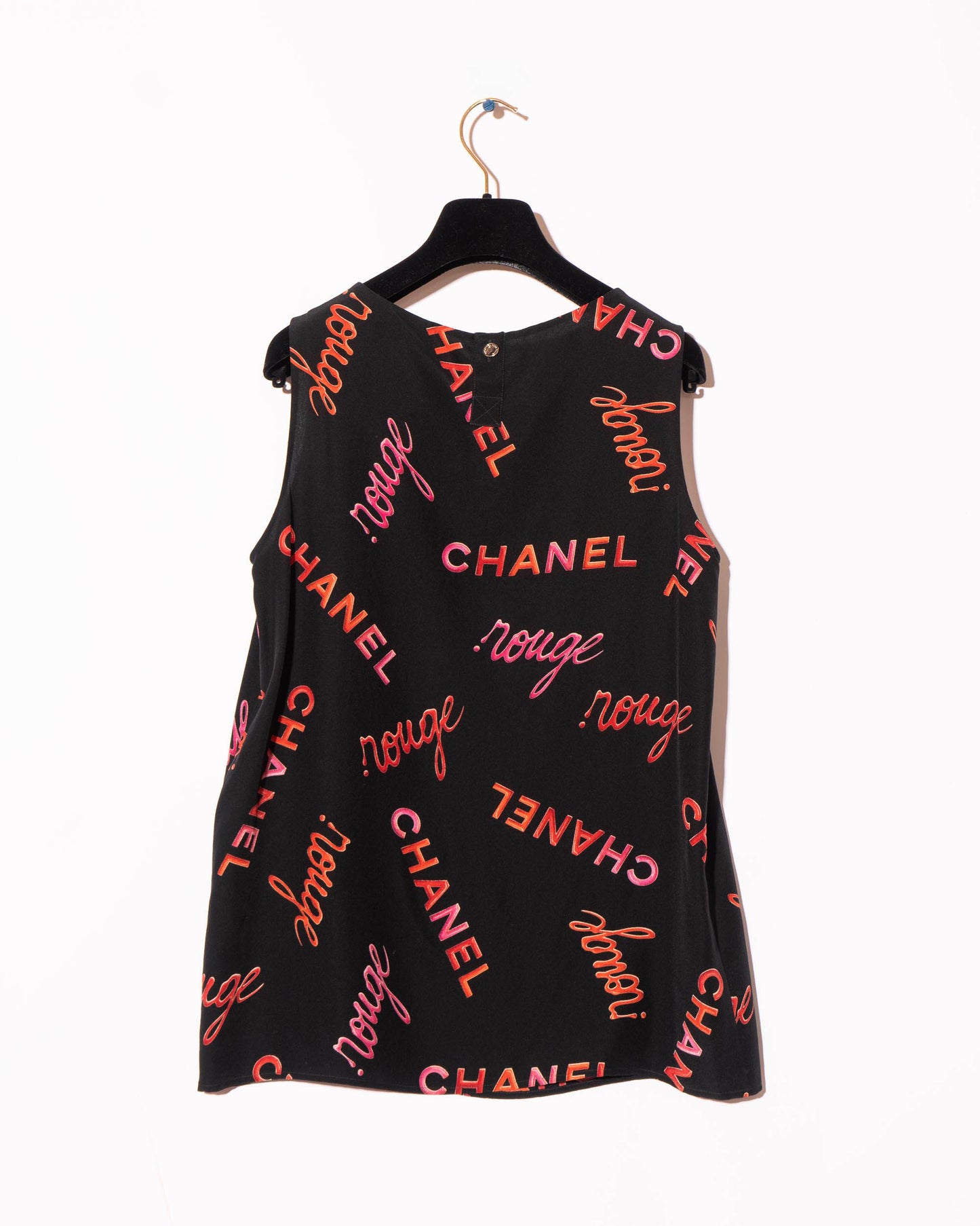 FR38-40 Rare Chanel Spring 1996 Tweed Boucle Jacket And Silk Top Set - Vintage Chanel Jacket - - Rarchive.