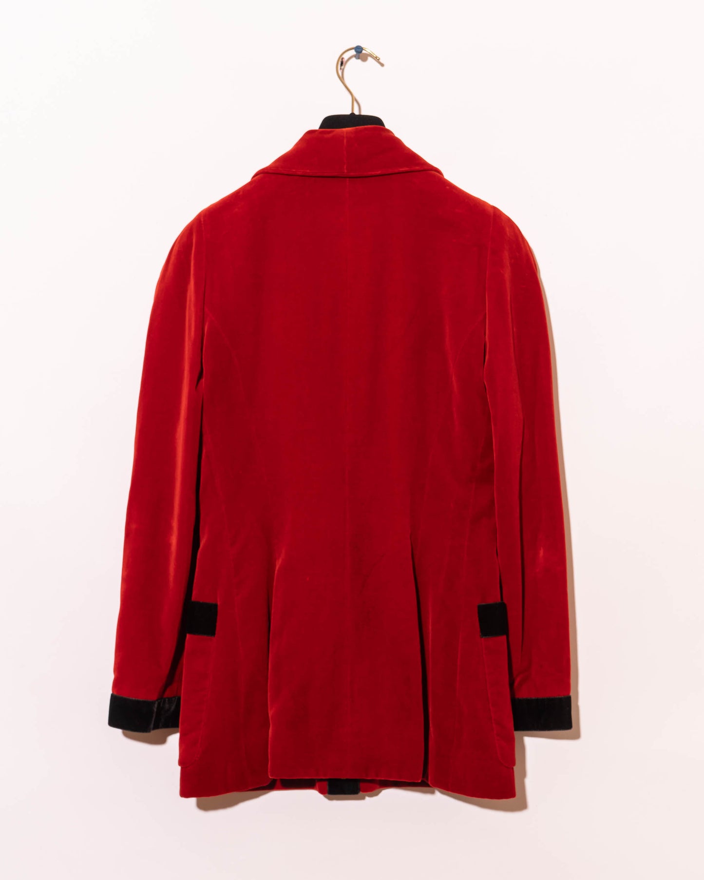 FR36-38 Chanel Fall 1990 Four Pocket Velvet Jacket - Vintage Chanel Jacket - - Rarchive.