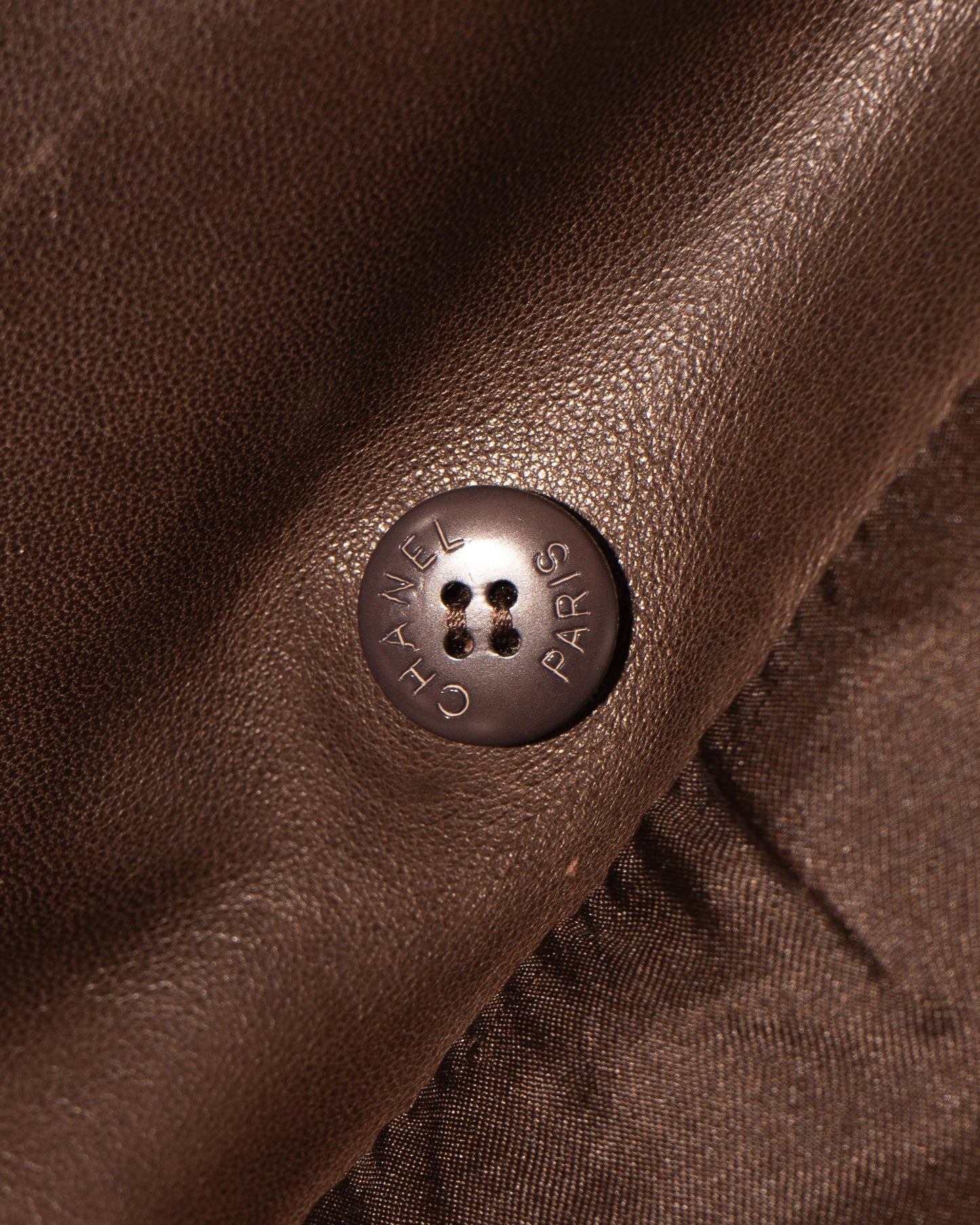 FR38-40 Rare Chanel Fall 1998 Double-Breasted Lambskin Jacket