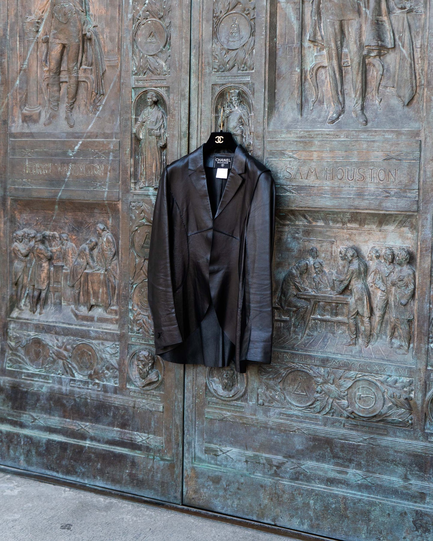 FR36-38 Rare Chanel Cruise 1998 Fitted Lambskin Jacket - Vintage Chanel Jacket - - Rarchive.