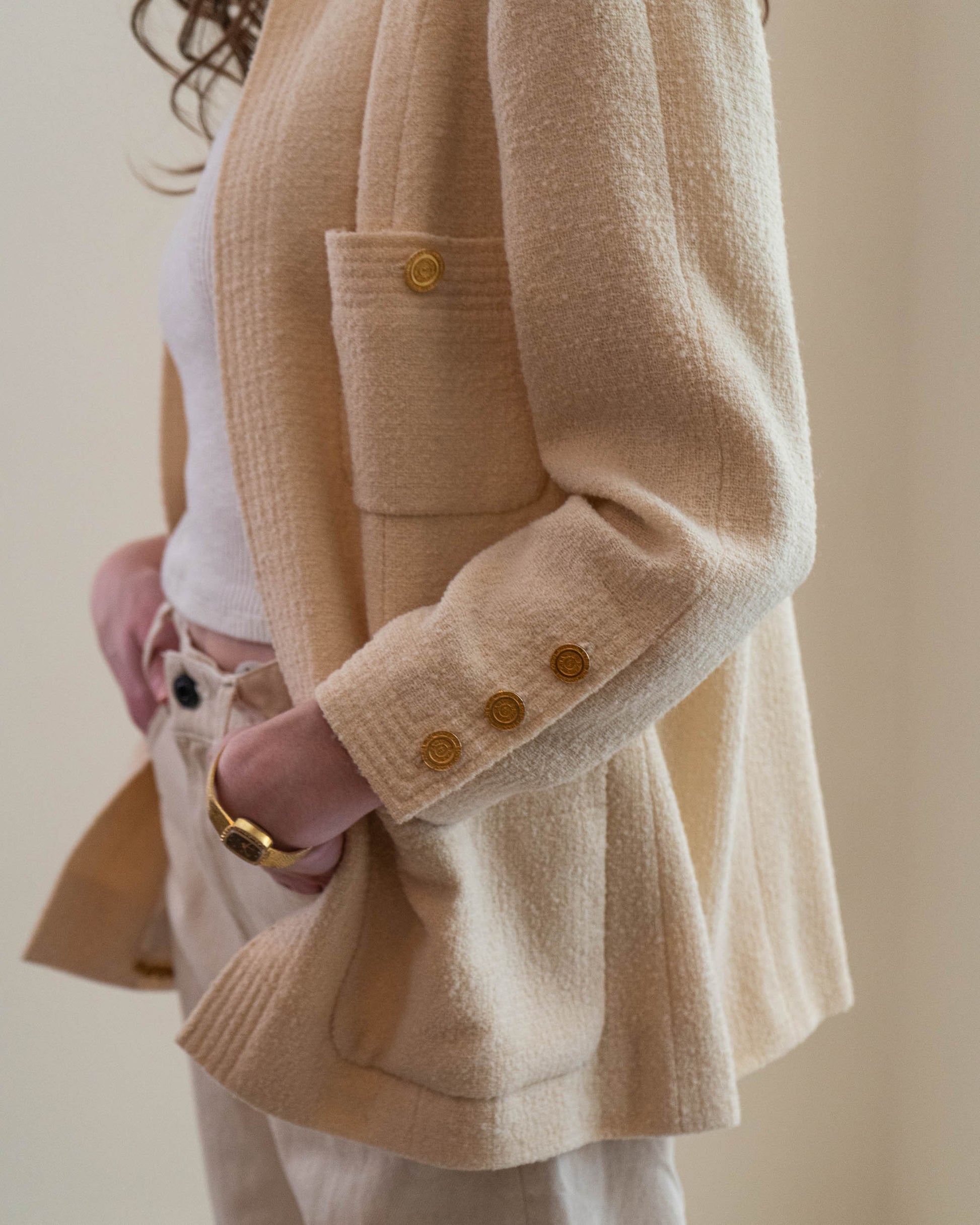 FR38-40 Rare Chanel Collection 8 - Vintage Chanel Jacket -   - Rarchive.