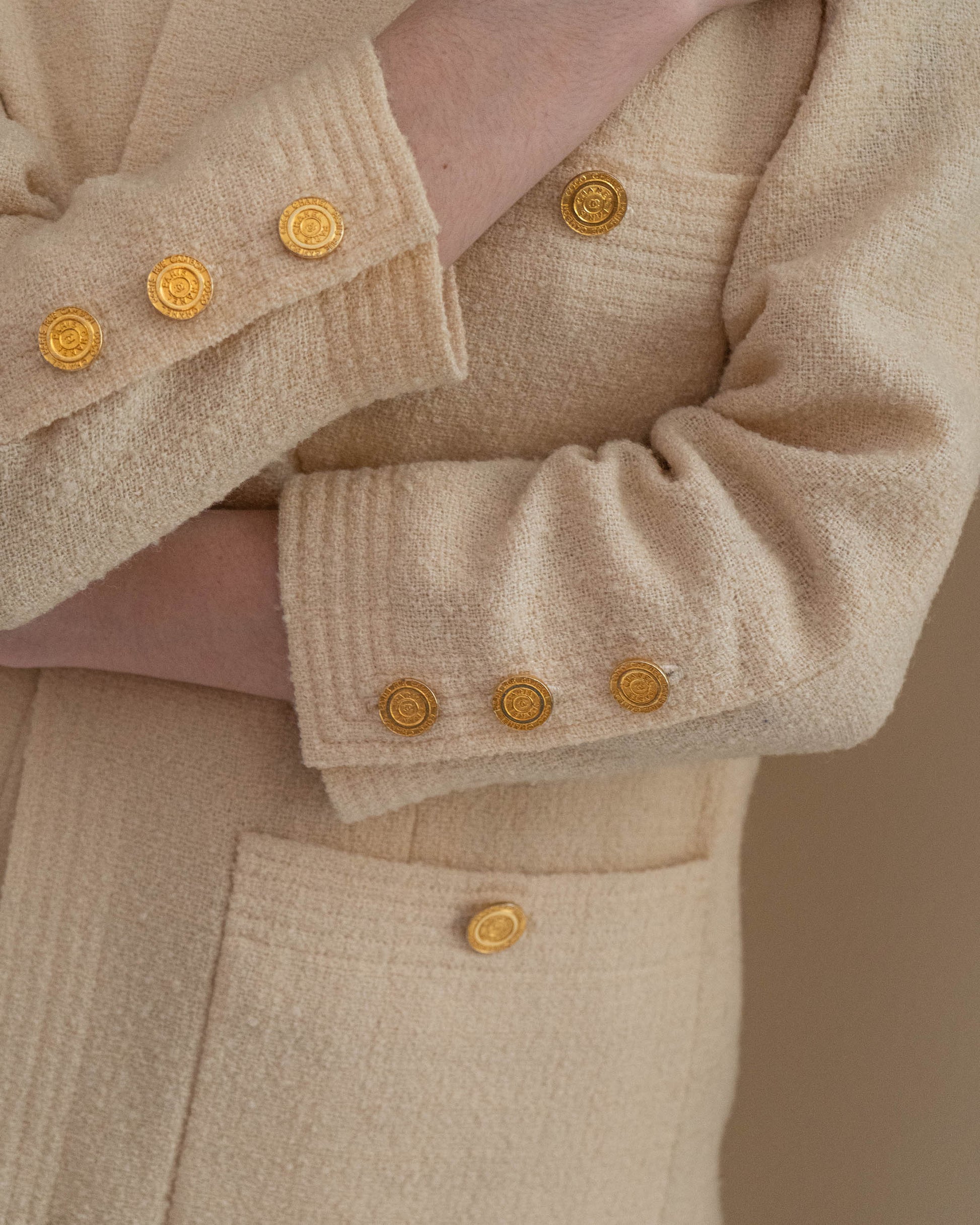 FR38-40 Rare Chanel Collection 8 - Vintage Chanel Jacket -   - Rarchive.