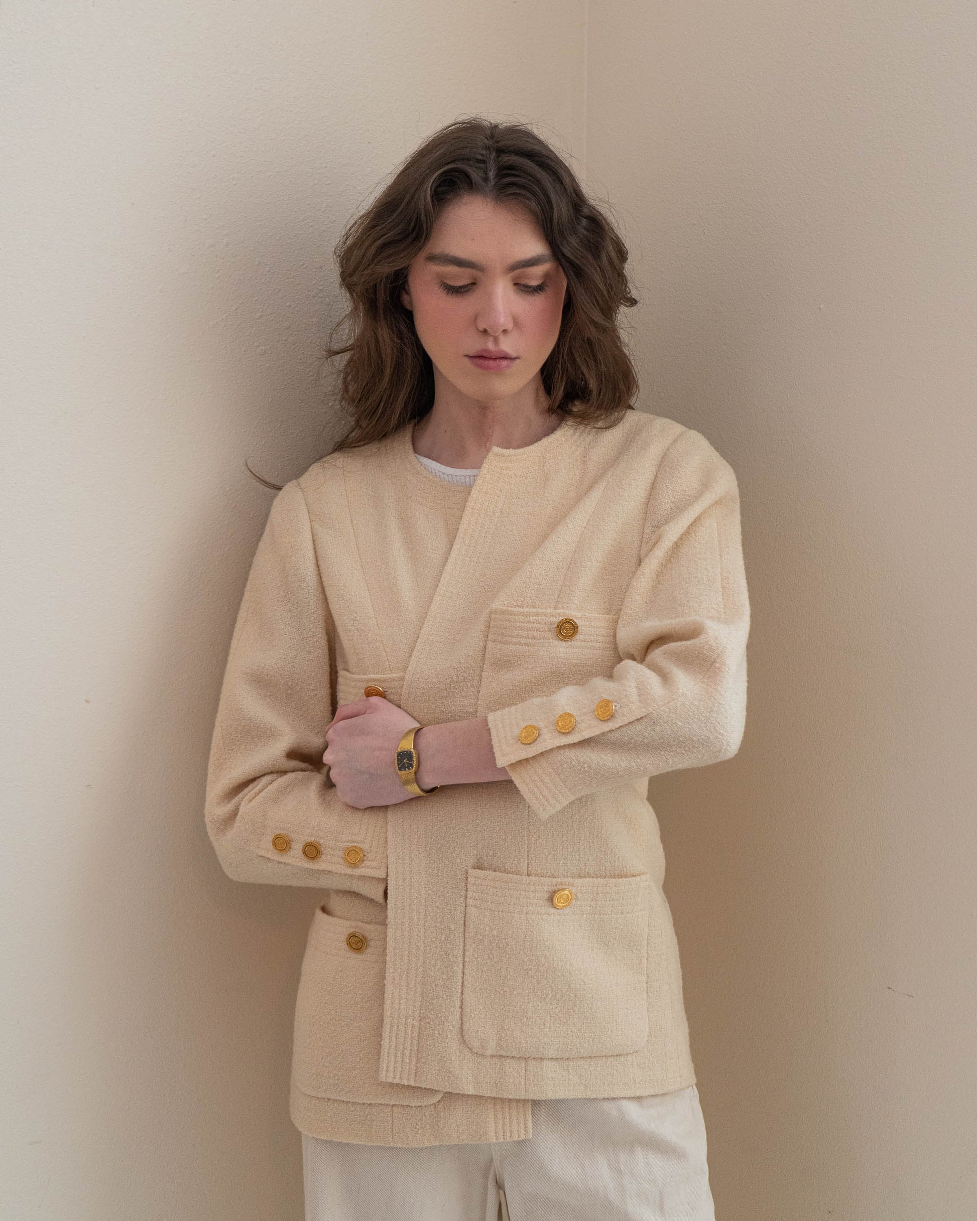 FR38-40 Rare Chanel Collection 8 - Vintage Chanel Jacket -   - Rarchive.