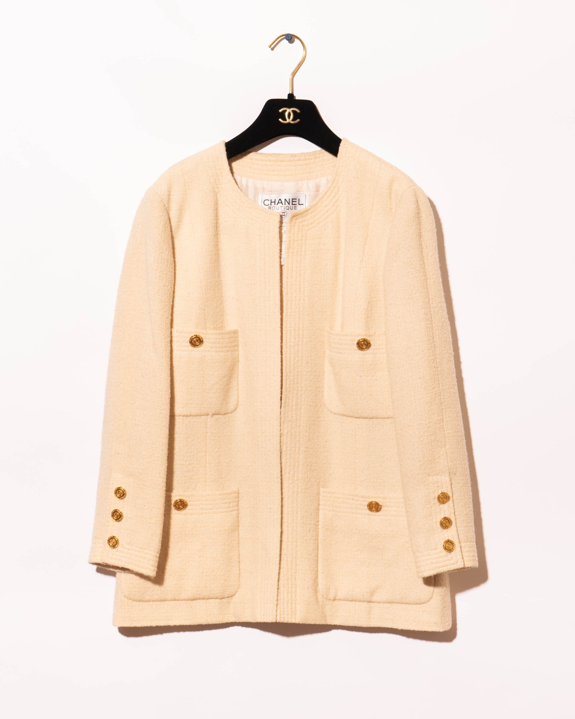 FR38-40 Rare Chanel Collection 8 - Vintage Chanel Jacket -   - Rarchive.