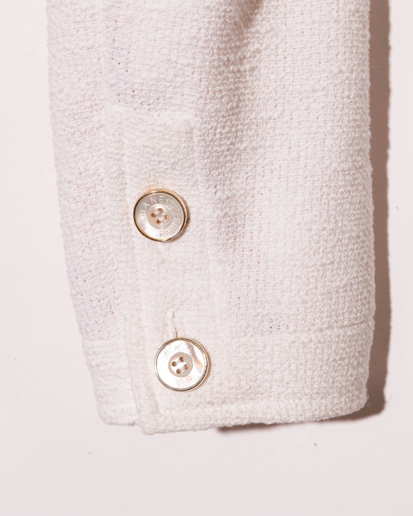 FR34-36 Chanel Spring 1998 Two Pocket Cotton Jacket