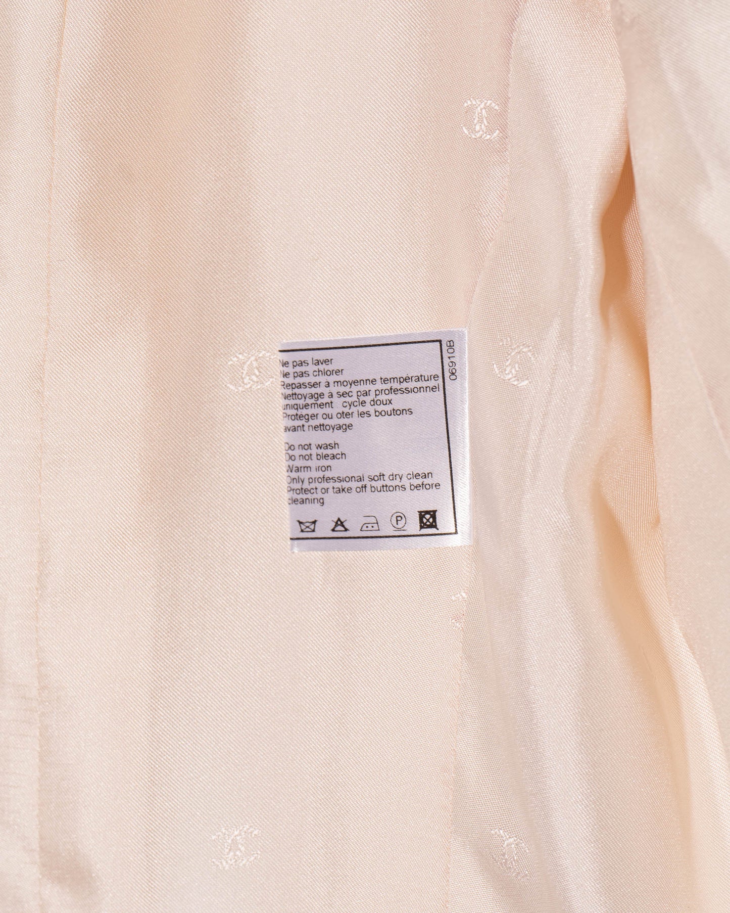 FR34-36 Chanel Spring 1998 Two Pocket Cotton Jacket