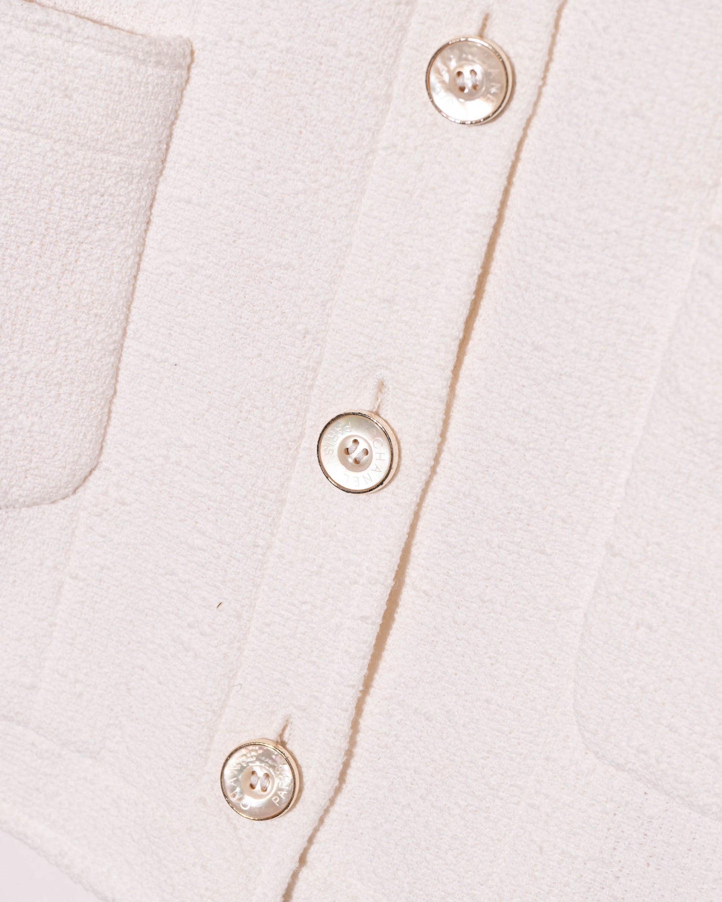 FR34-36 Chanel Spring 1998 Two Pocket Cotton Jacket