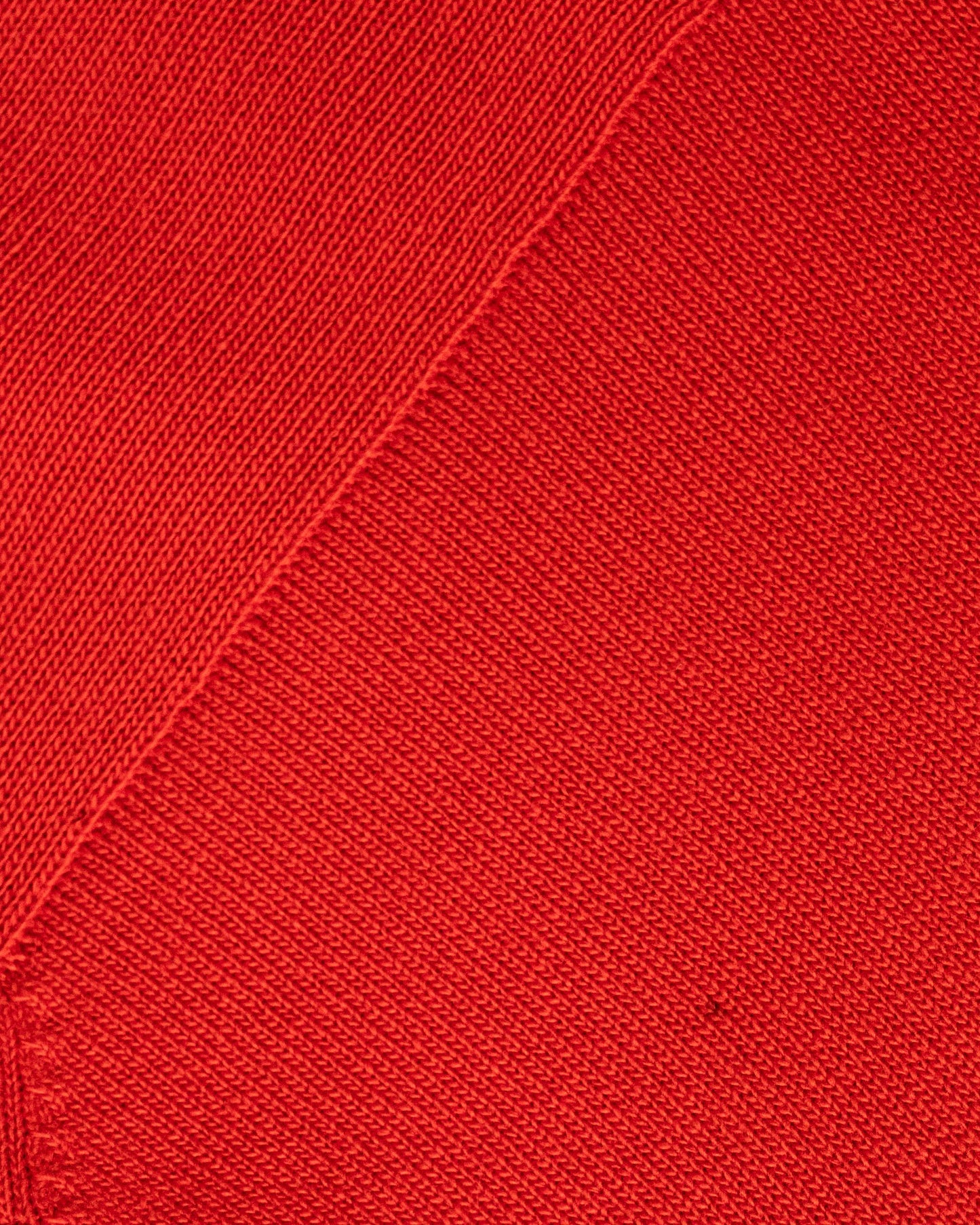 FR36-42 Chanel Fall 1987 Two Pocket Red and Black Cashmere Cardigan