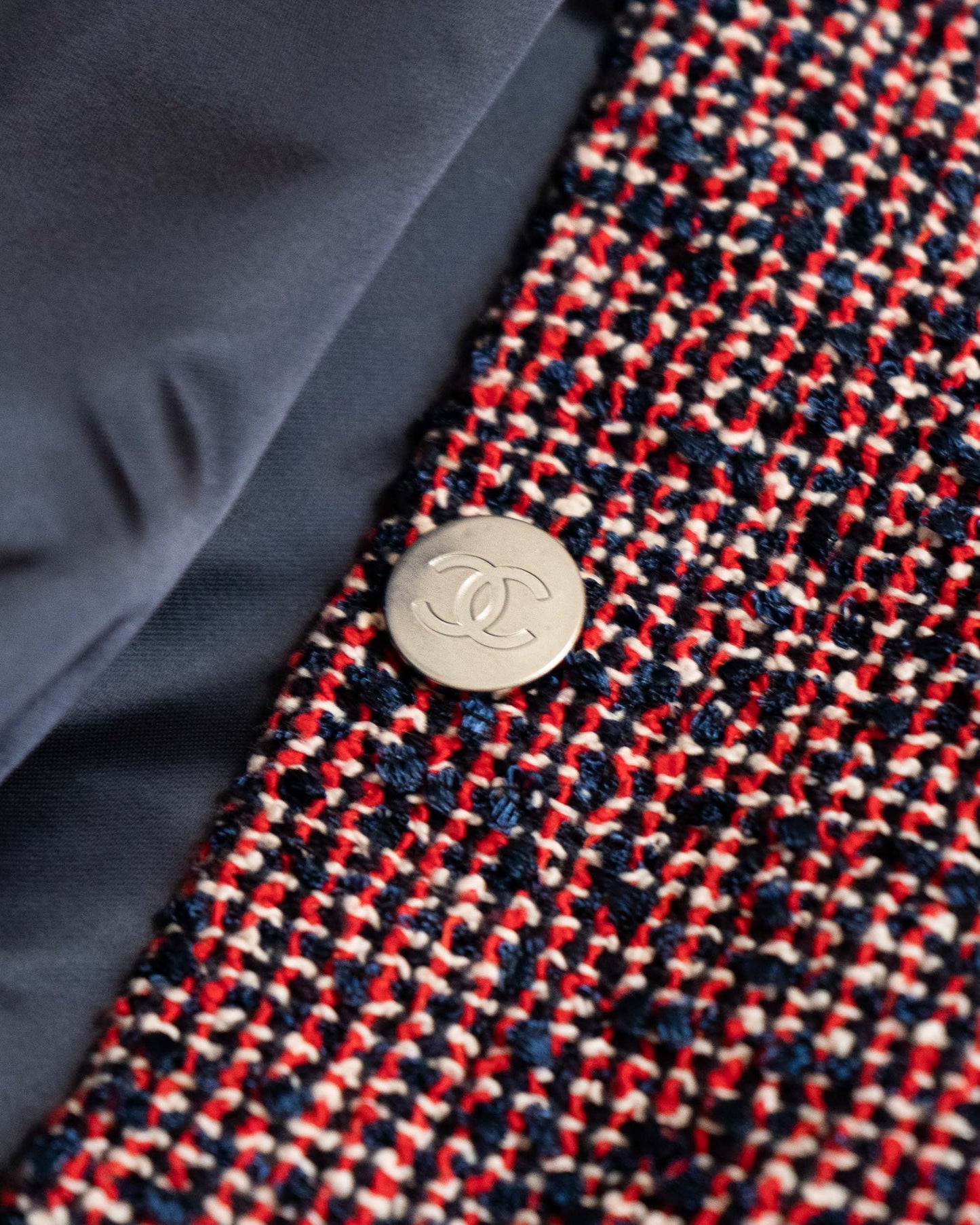 FR36-38 Chanel Spring 2016 Chanel Logo Nylon Jacket