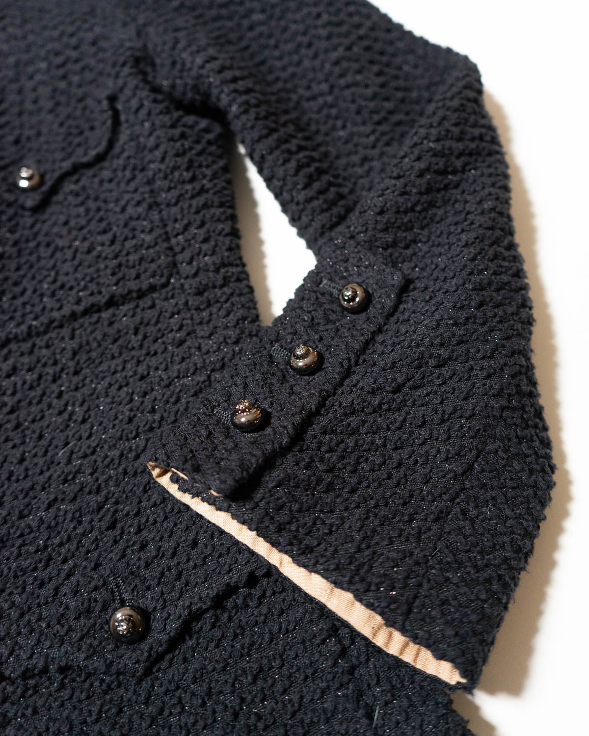 FR38 Chanel Spring 2011 Four Pocket Utility Jacket in Black - Vintage Chanel Jacket -  Jacket - Rarchive.