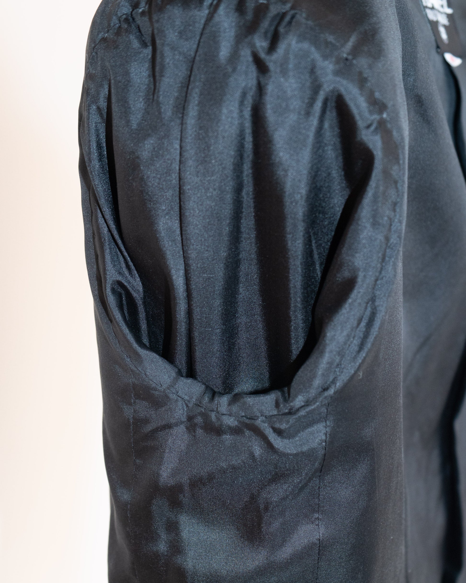FR38-40 Chanel Early 1980s Two Pocketed Striped Wool Jacket - Vintage Chanel Jacket -   - Rarchive.
