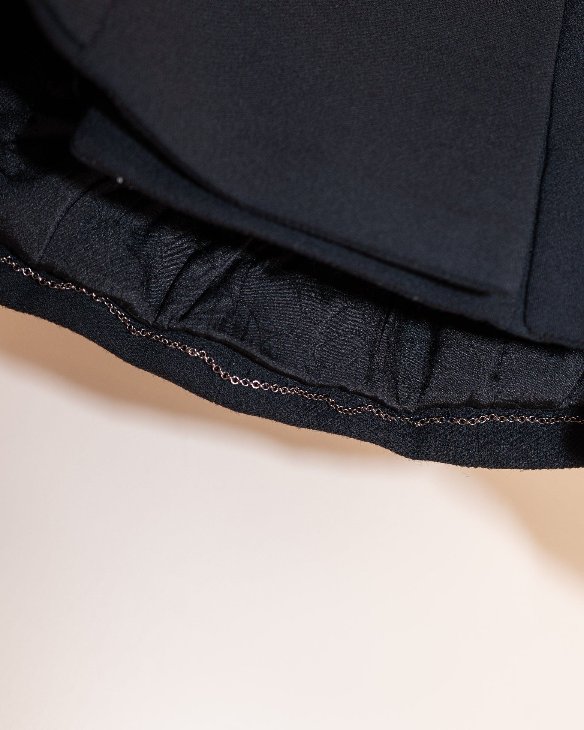 FR36-38 Chanel Cruise 2003 Camellia Detail Double Breasted Wool Jacket - Vintage Chanel Jacket -   - Rarchive.